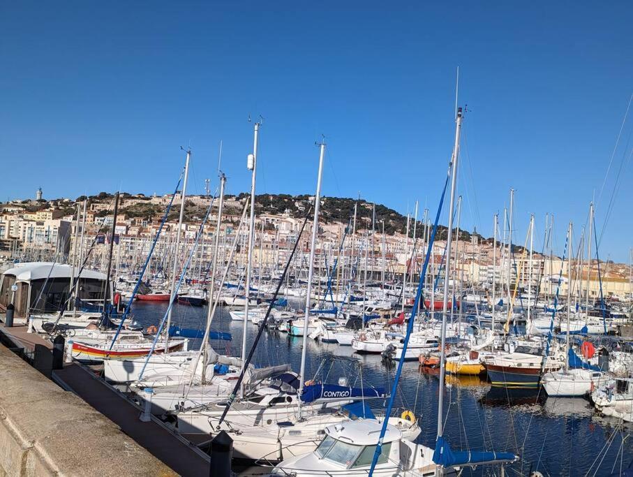 Studio Cosy Vue Et Front De Mer Sète Exteriör bild