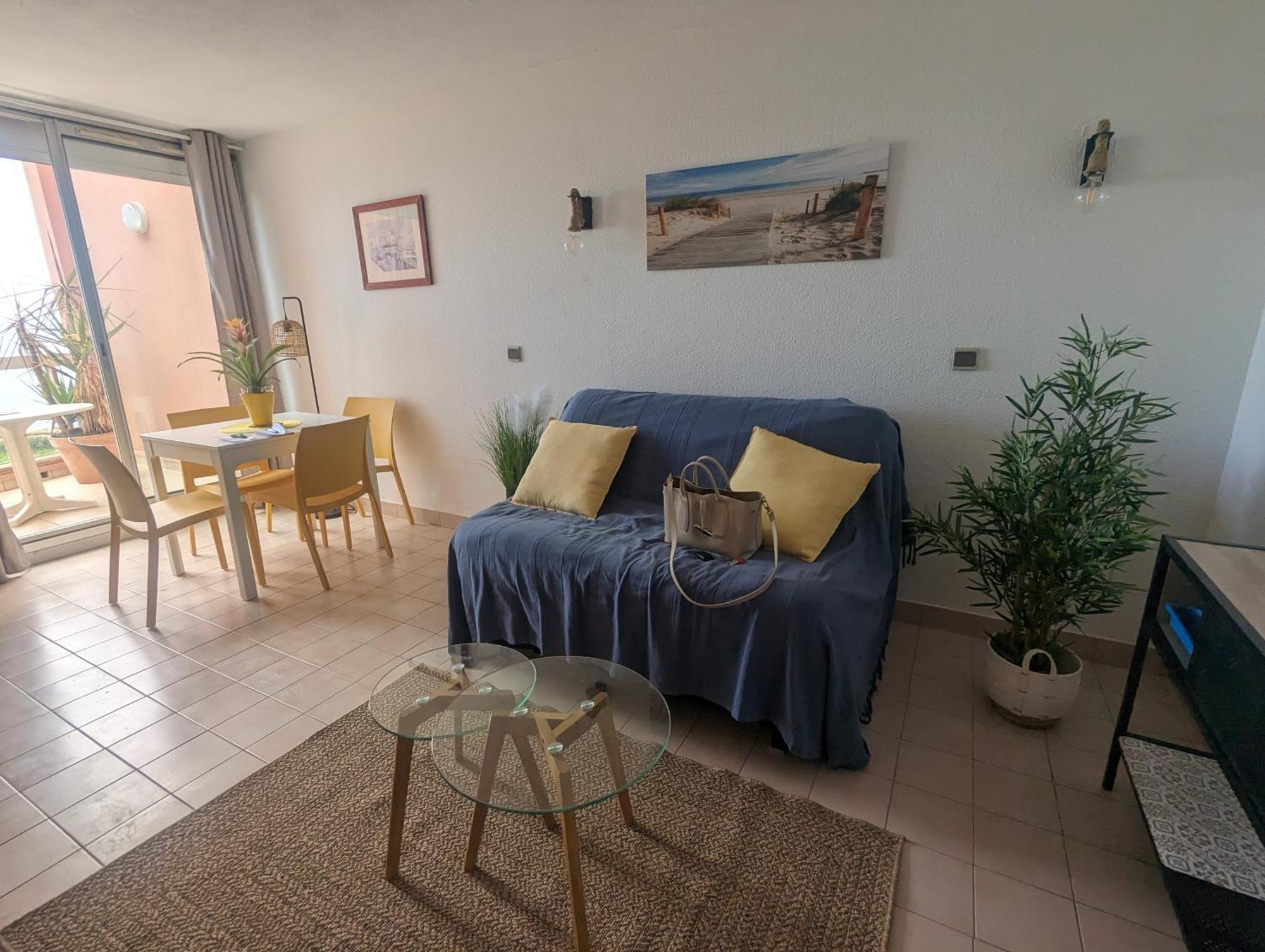 Studio Cosy Vue Et Front De Mer Sète Exteriör bild